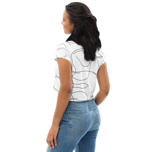 Load image into Gallery viewer, All-Over Print Crop Tee