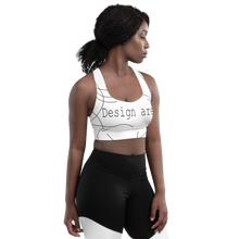 Load image into Gallery viewer, Longline sports bra