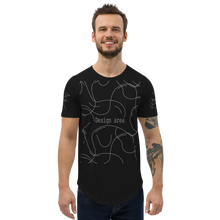 Load image into Gallery viewer, Men's Curved Hem T-Shirt