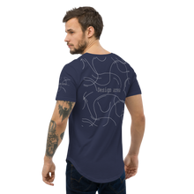 Load image into Gallery viewer, Men's Curved Hem T-Shirt