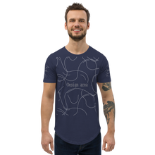 Load image into Gallery viewer, Men's Curved Hem T-Shirt