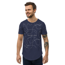 Load image into Gallery viewer, Men's Curved Hem T-Shirt