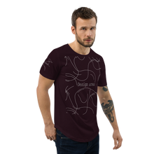 Load image into Gallery viewer, Men's Curved Hem T-Shirt