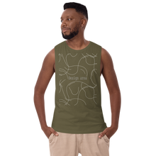 Load image into Gallery viewer, Men’s drop arm tank top