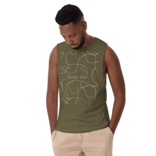 Load image into Gallery viewer, Men’s drop arm tank top