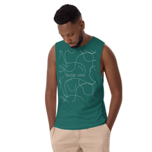 Load image into Gallery viewer, Men’s drop arm tank top