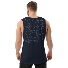 Load image into Gallery viewer, Men’s drop arm tank top