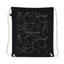 Load image into Gallery viewer, Organic cotton drawstring bag