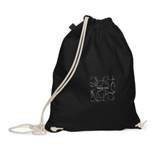 Load image into Gallery viewer, Organic cotton drawstring bag