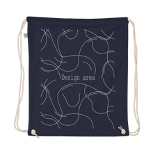 Load image into Gallery viewer, Organic cotton drawstring bag