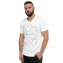 Load image into Gallery viewer, Unisex Short Sleeve V-Neck T-Shirt