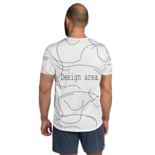 Load image into Gallery viewer, All-Over Print Men&#39;s Athletic T-shirt
