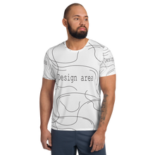 Load image into Gallery viewer, All-Over Print Men&#39;s Athletic T-shirt
