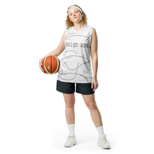 Load image into Gallery viewer, Recycled unisex basketball jersey
