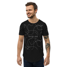 Load image into Gallery viewer, Men&#39;s Curved Hem T-Shirt
