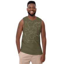 Load image into Gallery viewer, Men’s drop arm tank top
