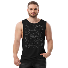 Load image into Gallery viewer, Men’s drop arm tank top
