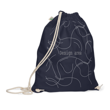 Load image into Gallery viewer, Organic cotton drawstring bag
