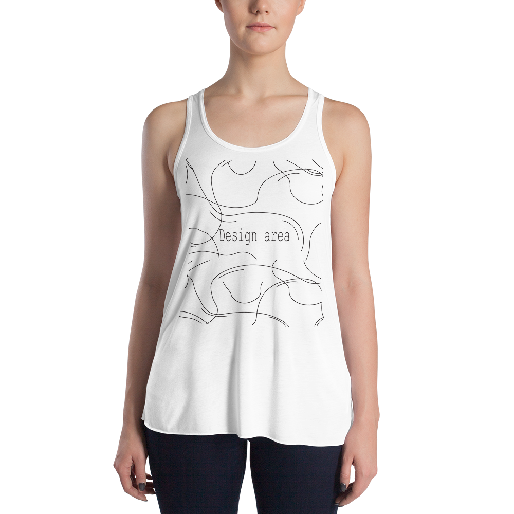 Women's Flowy Racerback Tank